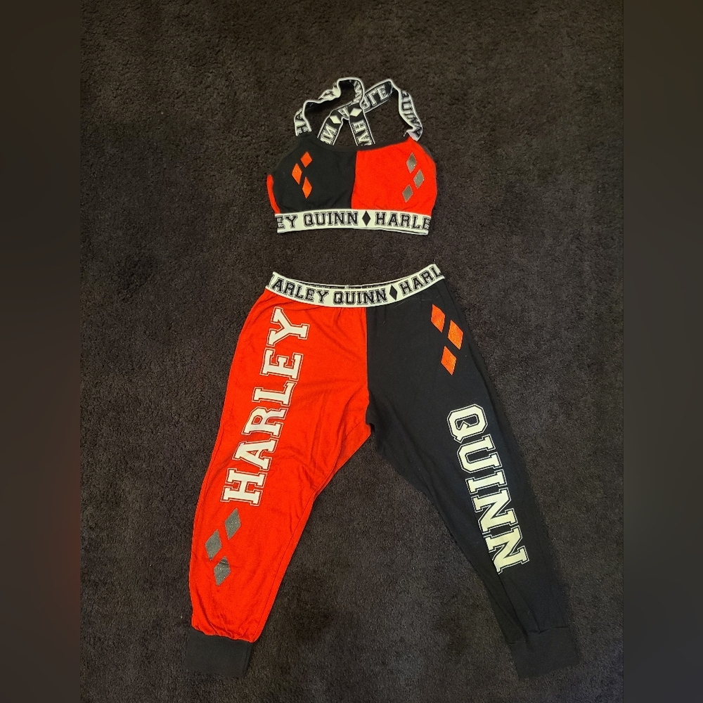 HARLEY QUINN MATCHING SET SIZE M